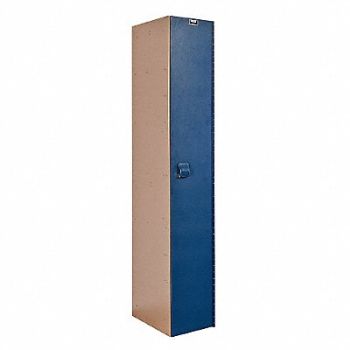 HALLOWELL Lckr 1x1Lckr Bl/Taupe 72 x12 x18 Assm, 16X110