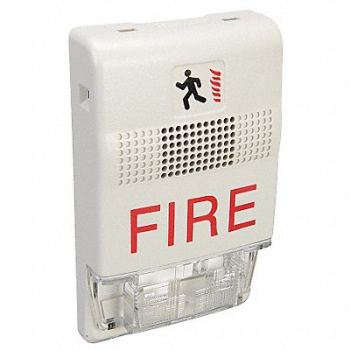 EDWARDS SIGNALING Chime Strobe Marked Fire White, 16X347