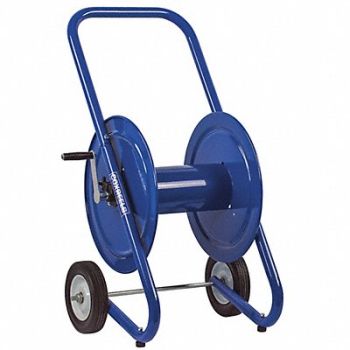 COXREELS Hand Crank Hose Reel 225 ft 3/8 ID Blue, 16X564