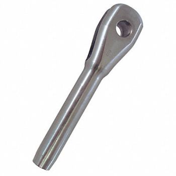 LOOS Fork End 316 SS Cable Size 3/8, 16X667