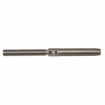 LOOS Stud Left Hand 304 S.S Cable Size 3/8, 16X708