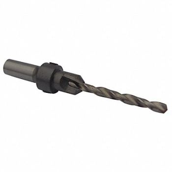 WESTWARD Cntrsnk Rtr Bit No.8 Wd/Scrw 25/64 In, 16Y614