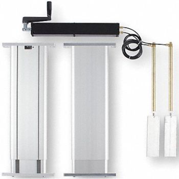 DYNA-LIFT Hydc Lift Kt 2 Column Mnl Telescopic Leg, 16Y711