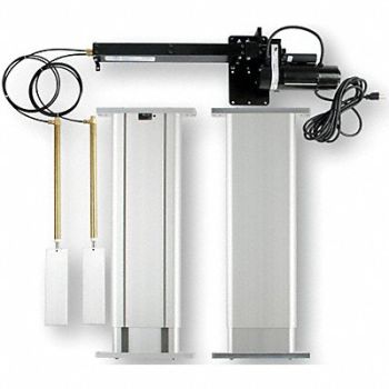 DYNA-LIFT Hydc Lift Kt 2 Column Elc Telescopic Leg, 16Y712