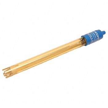 SENSOREX pH Electrode Epoxy BNC Round Tip, 16Y955