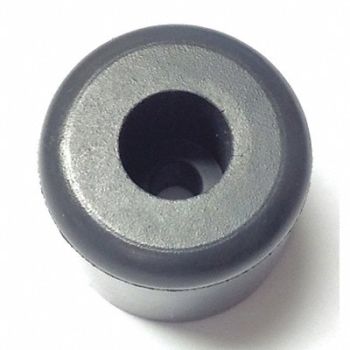 GRAINGER APPROVED Bumper 15/16 in Black Rubber PK10, 16YP44