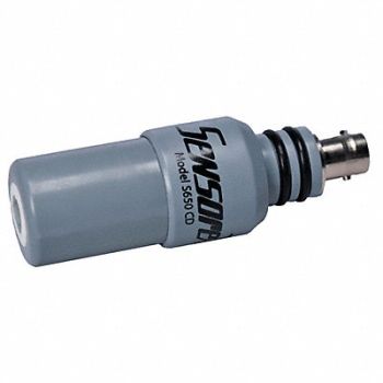 SENSOREX pH Electrode CPVC BNR Flat Tip, 16Z012