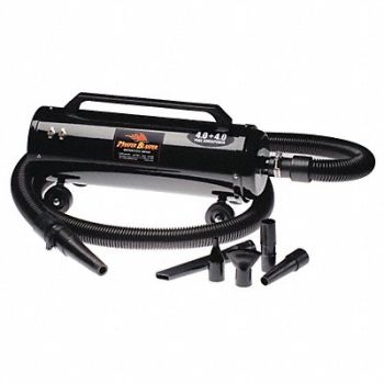 METROVAC Automotive Dryer 120VAC 2 Speeds 260 cfm, 16Z977