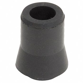 GRAINGER APPROVED Protective Leg Tip SlipOn Rd 23/64 PK10, 16ZD92