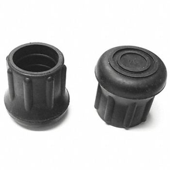 GRAINGER APPROVED Protective Leg Tip SlipOn Rd 31/32 PK10, 18AE45
