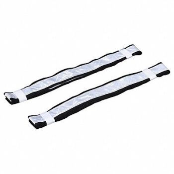 GRAINGER APPROVED Reflective Strap Column Guard PK2, 8NJD3