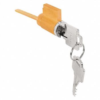 PRIME-LINE Door Lock Cylinder Brass 7-7/16 H, 436C27