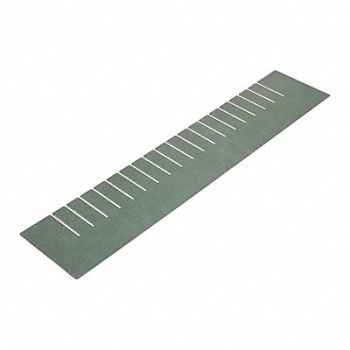 GRAINGER APPROVED Divider 1pk 4 1/2 in H x 22 9/32 in W, 493X13