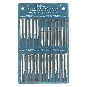 MOODY TOOL Super Tool Set 28 Pc, 172A33