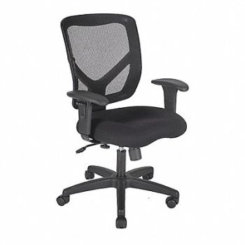 SHOPSOL Office Chair Mesh Adjustable Back, 172J57