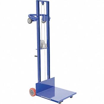 VESTIL Steel Winch Lite Load Lifter Fixed Wheel, 172X13