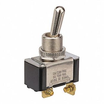 NSI INDUSTRIES Toggle Switch Bat Spst On-Off 6 Amp, 173M46