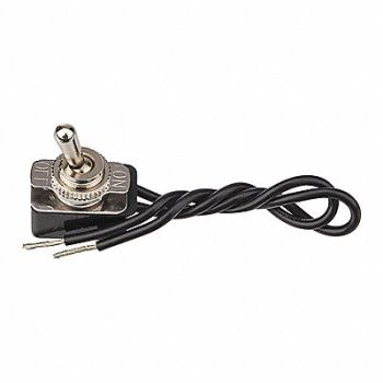 NSI INDUSTRIES Toggle Swtch Bat Spst On-Off Wire Leads, 173M49