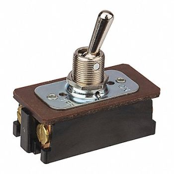 NSI INDUSTRIES Toggle Switch Bat Dpst On-Off Screw, 173M60