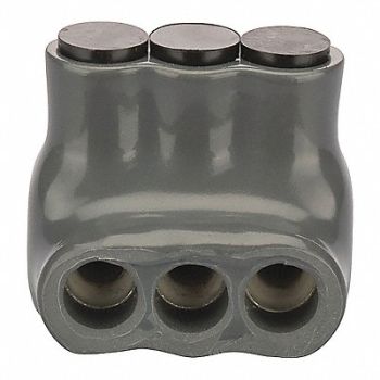 POLARIS Multi-Tap Black 6-14 AWG 3 Port, 173X53
