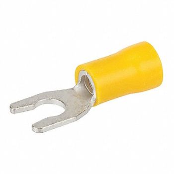 NSI INDUSTRIES Fork Terminal Vinyl #10 Stud 12-10 AWG, 174F16