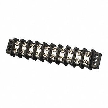 NSI INDUSTRIES Terminal Block Strip 10 Circuit, 174J44