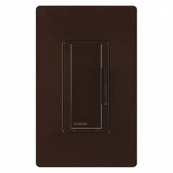 LUTRON Dimmer Maestro CFL/LED Brown, 174P15