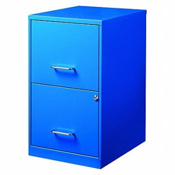 SPACE SOLUTIONS File Cabinet Vertical Type 2 Drawers, 621N79
