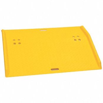 GRAINGER APPROVED Dockplate Polyethylene 750 lb 36 x 48 In, 6PEC2