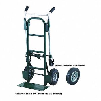 HARPER Hand Truck Steel Convertible Dual Handle, 181L18
