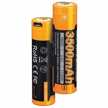 FENIX LIGHTING USB Rechargeable Battery 3500mAh 18650, 181W30