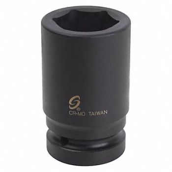 SUNEX TOOLS Deep Impact Socket 33mm 1 Drive 6 pt., 182J99