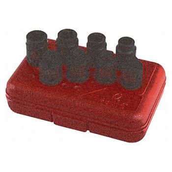SUNEX TOOLS Pipe Plug Socket Set 8 pcs. 1/2 Drive, 182L48