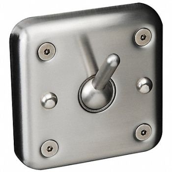 ACORN Clothes Hooks SS Satin 4 1/4 in W, 5RME3