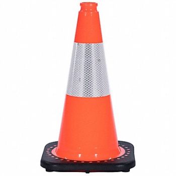 GRAINGER APPROVED Traffic Cone 3 lb Orange Cone Color, 53WN52