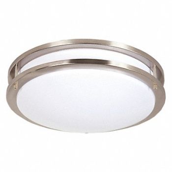 MAXXIMA LED Nickel Ceiling Fixture 1650 Lumens, 184W98