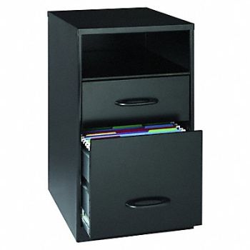 SPACE SOLUTIONS File Cabinet Vertical Type 2 Drawers, 621N91