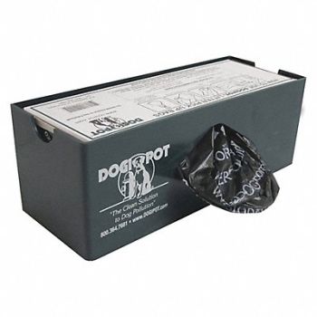 DOGIPOT Bag Dispenser Single Roll Aluminum, 189F68