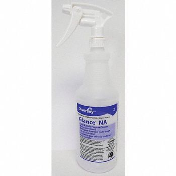 DIVERSEY Trigger Spray Bottle 12 1/2 H White PK12, 18A002
