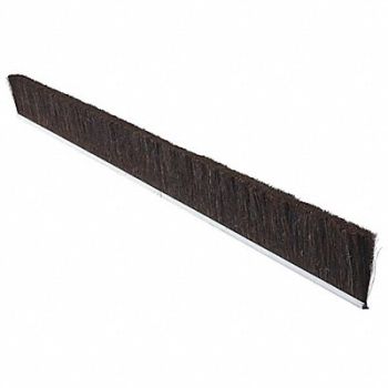 TANIS Strip Brush 3/16 W 96 In L Trim 3 In, 18A605