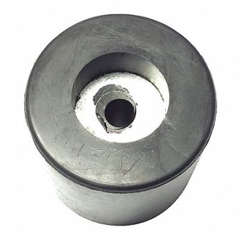 GRAINGER APPROVED Bumper Washer 1-1/2iin Black Rubber PK5, 18AL86