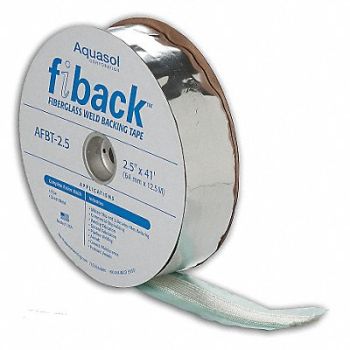 AQUASOL Fiberglass Backing Tape 2.5 in W 82 ft L, 18C602
