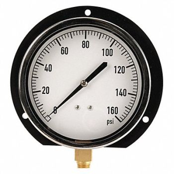 GRAINGER APPROVED G3996 Pressure Gauge Mechanical Cont 4-1/2 In, 18C767