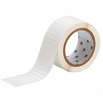 BRADY Label White Blank Polyester, 18CF36