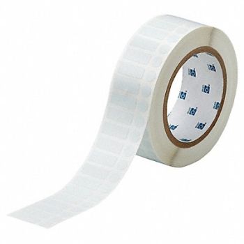 BRADY Label White Blank Polyester, 18CT66