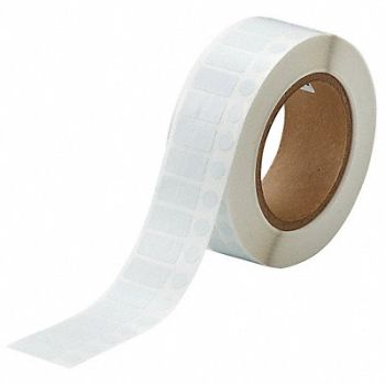 BRADY Label White Blank Polyester, 18CZ17