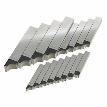 MICRO 100 Lathe Tool Bit Set 16pc Carbide, 18D636