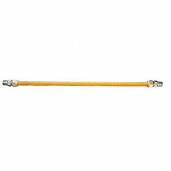 DORMONT Gas Connector 1/2 ID x 5 ft L, 18D836