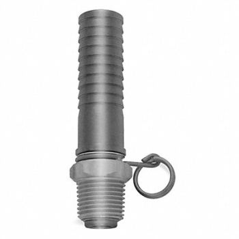 SANI-LAV Swivel Hose Adapter SS 3/4 x 1/2, 18D884