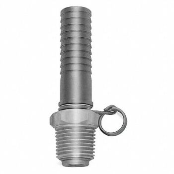 SANI-LAV Swivel Hose Adapter SS 3/4 x 3/4, 18D888